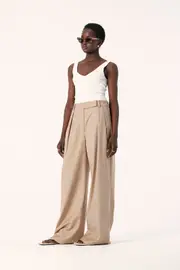 Paterson Pant Latte Size 6 | Elka Collective