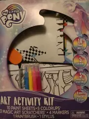 My Little Pony Art Activity Kit. New. 10 Paint Sheets