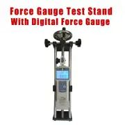 Digital Force Gauge W/ Force Gauge Test Stand Spiral Rack Tool Push Pull Meter