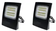 2 x Flood Light LED 50 Watt 4750 Lumens Waterproof 240v Exterior Flood Lights