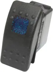 DragonFire Racing On/Off Rocker Switch Blue 04-0025
