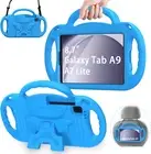 Kids Case for Samsung Galaxy Tab A7 Lite 8.7 Inch 2021/A9 8.7 2023, with Strap,