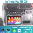 7" Wireless Carplay Android auto Head Unit Car Radio For Toyota HiAce 1989–2004