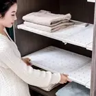 Adjustable Wardrobe Layered Partition Shelf Layered Board Cupboard Stand