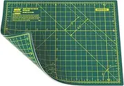 Craft Cutting Mat Self Healing A4 Double Sided 5 Layers - Quilting, Sewing, Scrapbooking, Fabric & Papercraft - Imperial/Metric 11 Inch x 8 Inch / 29cm x 21cm - Green/Green