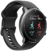 Ryze Flex Smartwatch Dark Grey - Black Strap