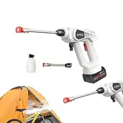 Portable Battery Car Washing, High Pressure Pressure Cleaner, High Pressure Cleaner, Multipurpose Washing Machine, High Pressure Washer for Irrig