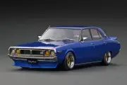 Ignition Model IG3272 1 18 Nissan Skyline 2000 GT X GC110 Blue Metallic