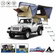 Hardshell Roof Top Tent Waterproof Sunroof Tent Fit Truck SUV Camping w/Ladder