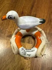 Limoges San Fran Seagull With Life Preserver