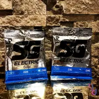 在飛比找樂天市場購物網優惠-贈第一弦與彈片 巴西 SG Strings 電吉他 弦 鎳纏