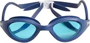 ARENA 365 Goggles, Unisex Swim Goggles for Fitness Swimming with Wide Lenses, Anti-Fog Coating & UV Protection, Adjustable Dual Strap for Secure Fit