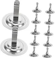 ULTECHNOVO 12 Pcs Table Number Holders with Stable Base Compact Place Card Clips for Weddings Restaurants and Parties for Menu and Seating Arrangements