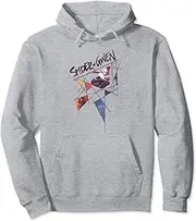 [Marvel] Spider-Gwen Shattered Web Poster Pullover Hoodie