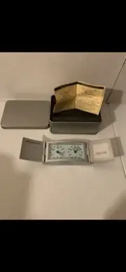 Photo Frame Alarm Clock in Silver