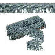 Dark Blue Fringe Trim, 5 Yards x 65mm Curtain Fringe Trim Tassel Fabric Sofa