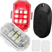 YARNOW Versatile Bike Warning Light Flashing Lights for Vehicles Strobe Bike Headlight Remote Control for Night Riding and Outdoor Activities
