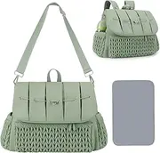 Diaper Bag Backpack | Changing Table Backpack | Multifunctional Diaper Bags for Mothers, Waterproof Changing Table Bags with Changing Pad