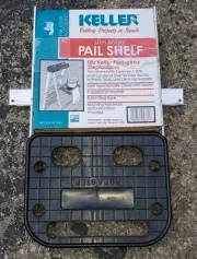 KELLER Stepladder Pail Shelf Model AK040 for Keller Fiberglass Ladders NEW NOS