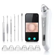 Blackhead Remover Vacuum, Black Head Remover for Face with Camera, Pore Vacuu...