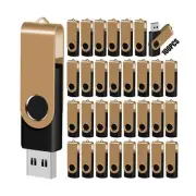 EASTBULL 2GB USB Flash Drive Bulk Thumb Drives 100 Pack with Lanyards USB 2.0...