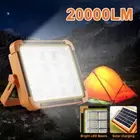 1500W Portable LED Torch Work Solar Light 20000LM 336LED Rechargeable Flood Lamp