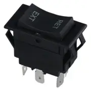 Momentary Car Ship Switch Reverse Polarity Rocker Switch DPDT ON-Off-ON 6 Pin...