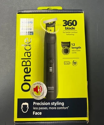 Norelco Philips OneBlade Pro 360 Blade 12 Length Settings Trim Edge Shave(K20)
