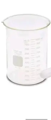 1000ml Glass Beaker, PYREX Low Form, PYREX 1000-1L NEW IN Box