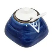 Spice Storage Pot Condiment Jars Seasoning Pots Set Ceramic Spice Jars