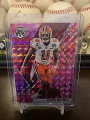 2020 Mosaic Football Isaiah Simmons RC Pink Camo #245