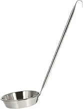 Hoement 1pc Stainless Steel Oil Cake Mold for Radish Shreds Pastry Cooking Tool Comfortable Handle for Fried Snacks and Home Baking