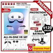 Meta Quest 3S 128GB FREE Protection Kit + FREE Batman Game + EXPRESS Post AU