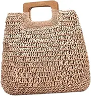 [GAROZATION] 1pc Beach Bag Purse Tote Tote Bags Woven Tote Bag for Women Tote Bags for Women Shopping Tote Bag Beach Hand Bag Ladies Hand Bag Simple Tote Bag Women Storage Bag Women Tote