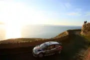 Rally Wales 2011 Jari Matti Latvala Ford Action Motor Racing Old Photo