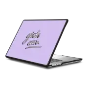 MacBook Pro 16-inch (M1 - M4) Impact Case Girls Can Purple Macbook