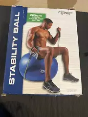 Fitness Gear 65cm Exercise Stability Ball Build Core Strength
