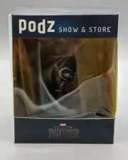 New-2018 PODZ Show & Store Vinyl Figure Marvel: Black Panther-Free Shipping