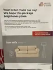 NEW 7 Piece Masters of Covers Fits IKEA Loveseat, Two-Seat Sofa Couch GRAY