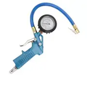 220PSI Tyre Pressure Gauge Air Tire Inflator Truck Car Motorcycle With Hose Pump