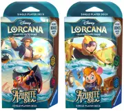 Disney Lorcana TCG – Azurite Sea Complete Starter Deck 2x Bundle – Sealed