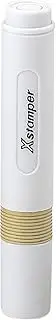 Shachihata stamp bookkeeping stamper A seal face 6 millimeters X-BKL0301 Black