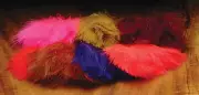 Hareline Dubbin - Marabou Strung Blood Quills (1 oz package)