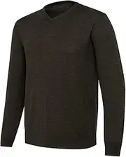 [Beretta] MERINO V-NECK SWEATER Brown Bark XXX-Large - Hunting outdoor gear for Men