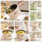 Single/Double Layer Electric Cooker Quick Food Cooking Pot Cooking Appliances