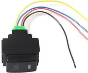 1Pcs 4 Wires ON-Off Button Fit for Nissan Qashqai Maxima LIVINA GENISS Frontier Versa TIIDA URVAN Fog Light Switch 12V