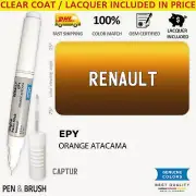 EPY Touch Up Paint for Renault Orange CAPTUR ORANGE ATACAMA Pen Stick Scratch Ch