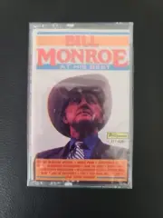 Bill Monroe At His Best Cassette Tape 1989 Hollywood HT-409 SEALED NOS