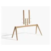 Vogel's NEXTOP2 Scandinavian Design Floor Stand For 46-70" LED OLED TV Natural