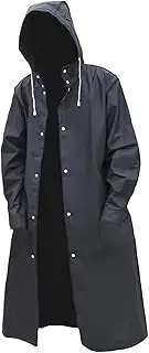 [Oshhni] Rain Poncho Raincoat Long Sleeve Lightweight Rainproof Rain Jacket Rainwear for Bicycle Climbing Outdoor Motorcycle Fishing